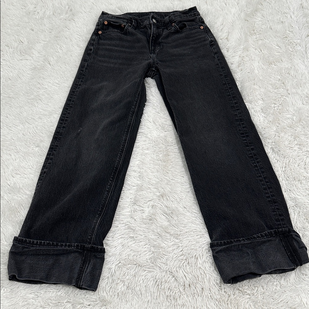 🎾 American Eagle Stretch Stovepipe Studded Jeans